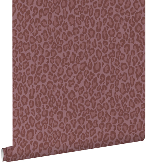 ESTAhome behang panterprint mauve paars - 50 x 900 cm - 132206