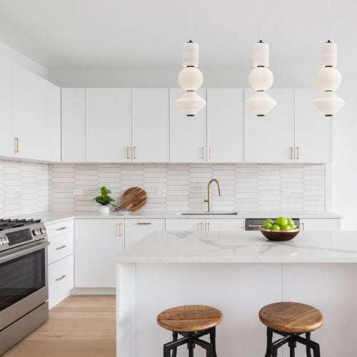 LED Slim Pendelleuchte Deckenleuchte Modern Mattschwarz 3000K