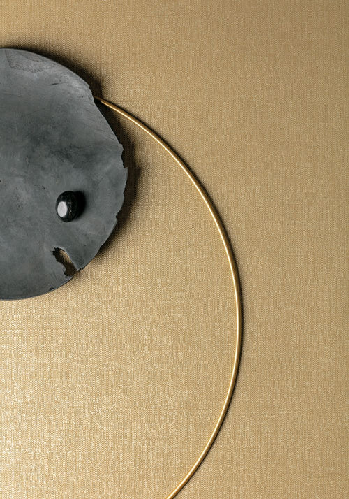 Masureel behang effen geel - 53 cm x 10.05 m - 632049