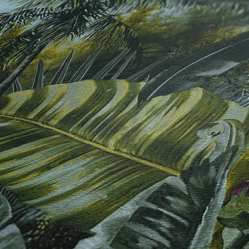 Livingwalls behang jungle-motief groen, groen en blauw - 53 cm x 10.05 m - AS-383561