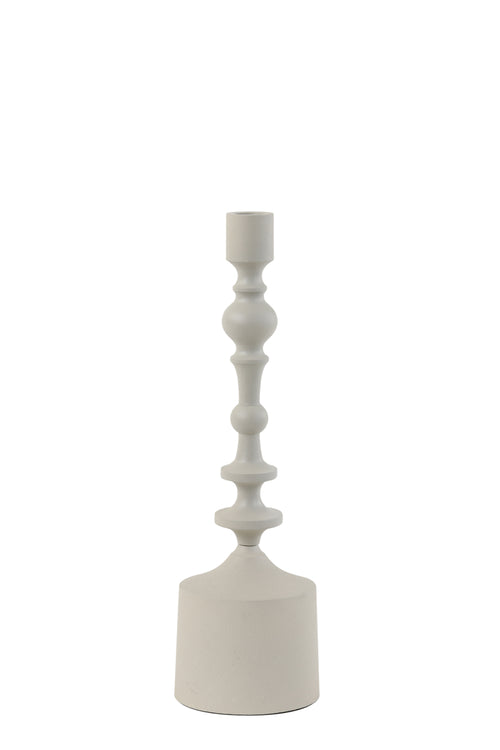 Light & Living kandelaar SHEVA - Ø10x34cm - grijs