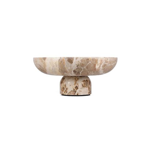S|P Collection - Sierschaal 25,5xH5cm marmer beige Opus