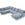 Cosmopolitan Design Panoramische hoekbank links Vienna 7-zits, flueel, zwart - 235x330x95cm