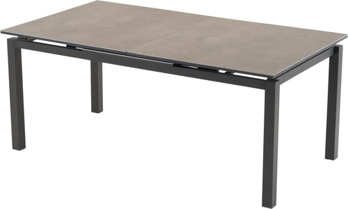 Lesli Living tuintafel Lagos - grijs - 180/240x100cm