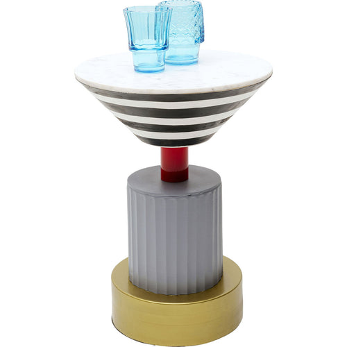 Kare Design Bijzettafel Memphis Soft Ø35cm - vtwonen shop