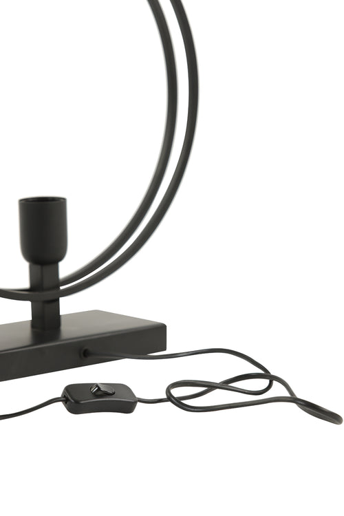 Light & Living tafellamp RUDRA - 35x10x40cm - zwart