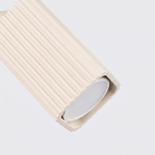 Sollux Lighting Wandlamp RAYO beige met schakelaar - 8x16x16cm