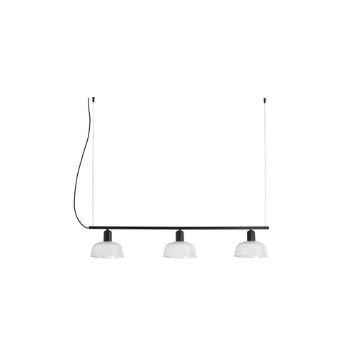 Faro Tatawin Lineal kleine witte Lineal koepel hanglamp