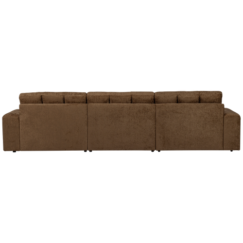 WOOOD chaise longue links Second Date - Structure Velvet - Brass - vtwonen shop