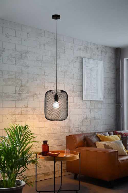 EGLO hanglamp Wrington - e27 - ø 30 cm - zwart - vtwonen shop