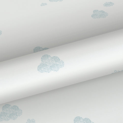 Sanders & Sanders behang wolkjes vergrijsd blauw en wit - 53 cm x 10 m - 640301 - vtwonen shop