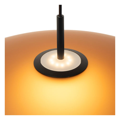 Lucide hanglamp MENGA - Geïntegreerde LED - Amber