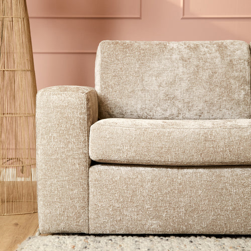 MySofa 2,5-zits Bank Alma - Beige Rechts - 264x192x84cm