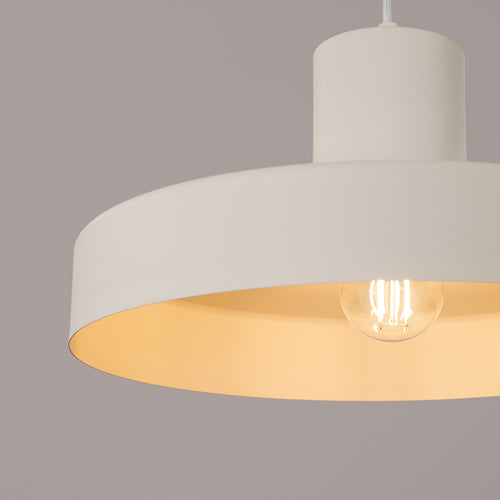 Sollux Lighting Hanglamp BILO beżowa - 35x35x120cm