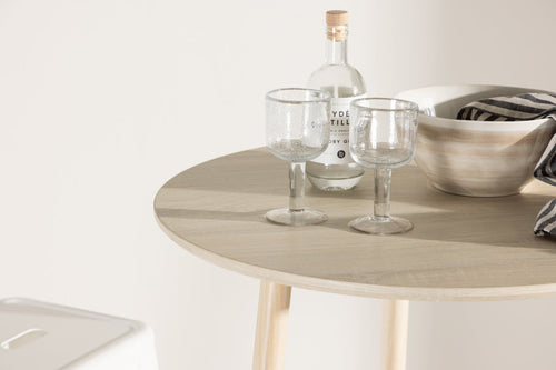 Rebellenclub Bartafel Vemb - ø70 cm - Whitewash