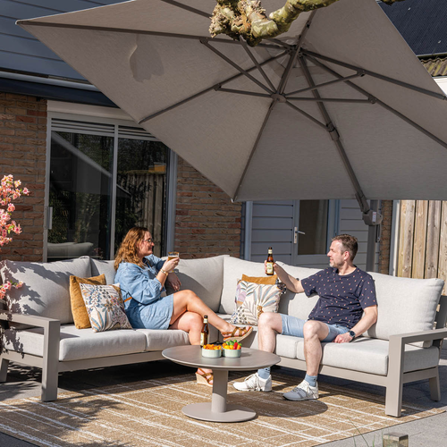 Garden Impressions Loungeset Sorelli 4-delig - taupe