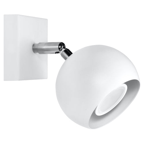 Sollux Lighting Wandlamp OCULARE wit - 10x16x10cm