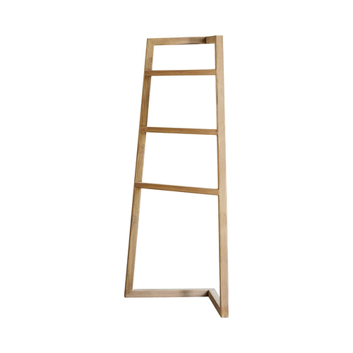 Tikamoon Massief teakhouten handdoekenrek - Naturel - vtwonen shop