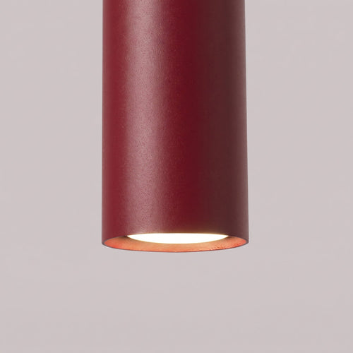 Sollux Lighting Hanglamp LAGOS 3L bordeaux - 45x6x90cm