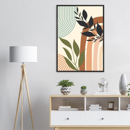 Artfulprints Poster Boho – Natural tones   - 70x100 cm - Meerkleurig
