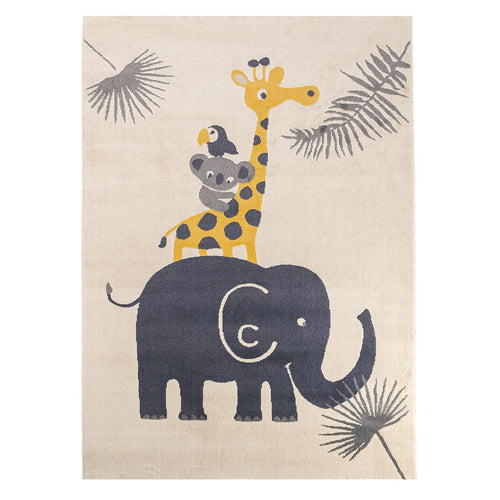 AFK Living vloerkleed Jungle - zeer zacht - veelkleurig - 160 x 230 cm