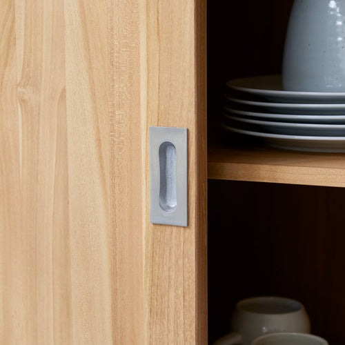 Tikamoon Massief teakhouten servieskast 120 cm - Naturel - vtwonen shop