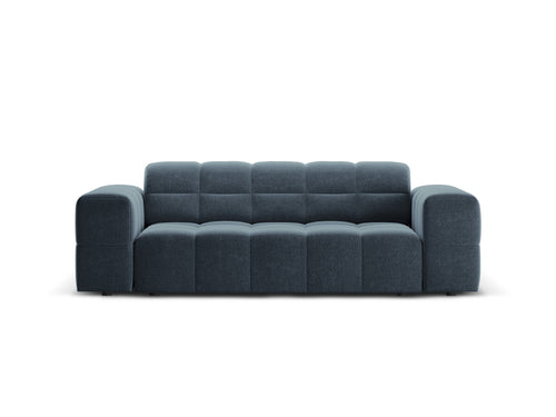 Cosmopolitan Design Bank Chicago 2-zits, chenille koningsblauw - 102x178x78cm