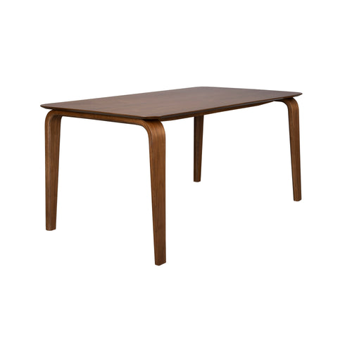 Housecraft Living Walden Eettafel 160x90 cm Hout Walnootkleur bruin