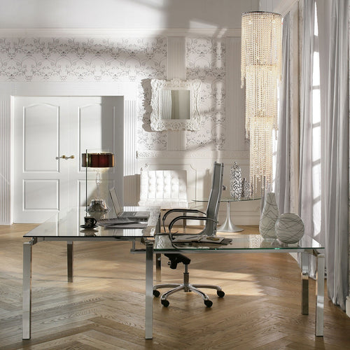 Kare Design Bureau Hoek Lorenco chroom - vtwonen shop