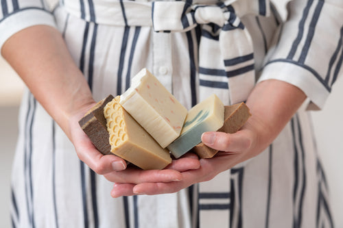 J-Line zeep Majestic Moss - mix  - 90gr