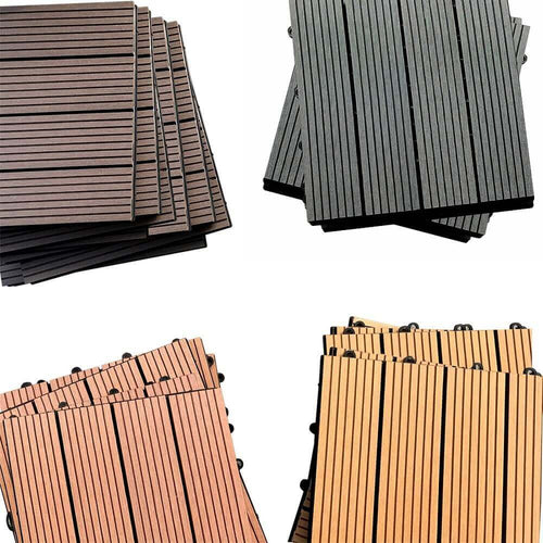 Home Deluxe WPC houten tegels BAVARO