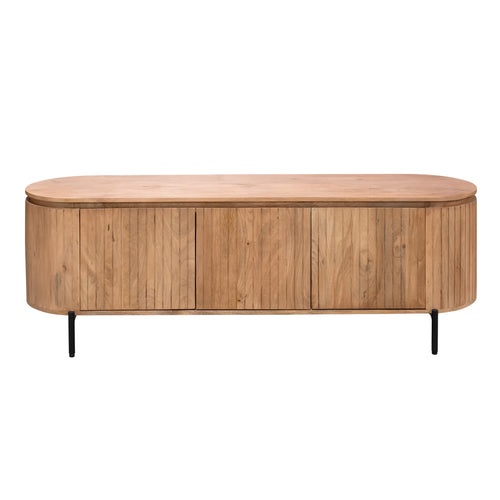 StarFurn Tv-meubel Solana - Naturel Hout - 165x45x55cm