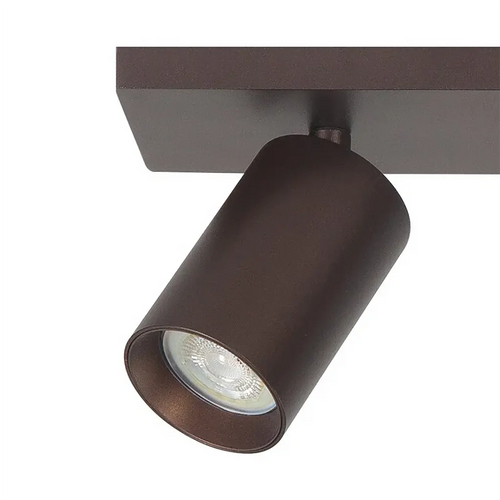 Highlight spot Mila - 4 lichts - 90  x 15   cm - bruin - vtwonen shop