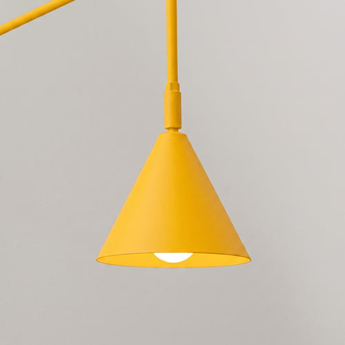Sollux Lighting Wandlamp NOX geel - 14x61x30cm