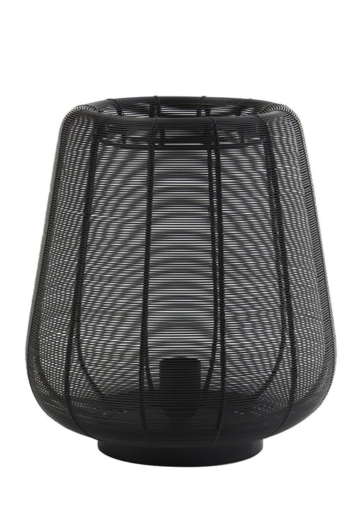Light & Living tafellamp Adeta - zwart - 29x29x31.5 cm