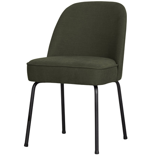 WOOOD eetkamerstoelen Vogue - Geweven Stof - Groen - Set van 2 - vtwonen shop
