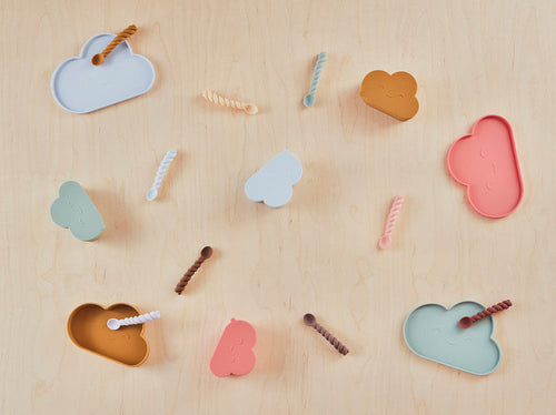 OYOY Bord en schaal Chloe - silicone