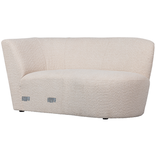 WOOOD chaise longue element rechts Coco - Polyester - Creme- 70x80x138 - vtwonen shop