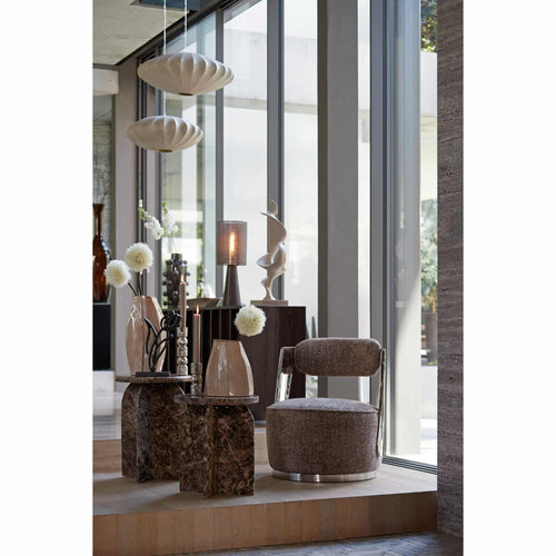 Light & Living hanglamp Fay - bruin - Ø60cm