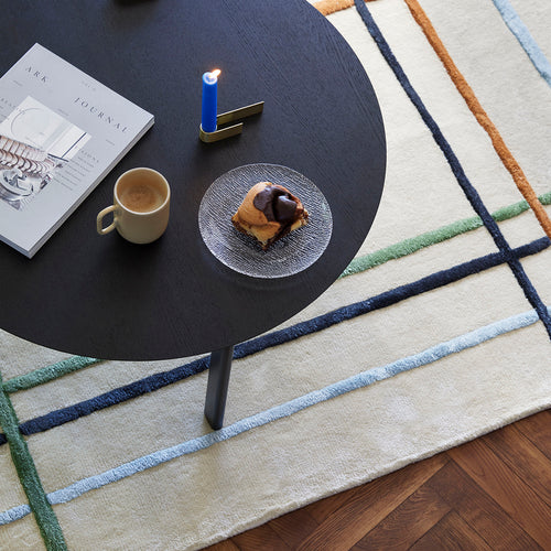 Hübsch kandelaar Roll - ijzer - 3x12xh2cm - vtwonen shop