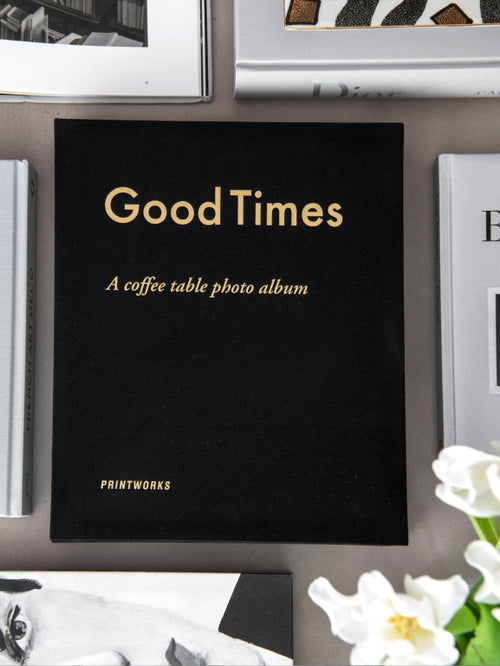 Printworks Fotoalbum - Good Times (L) - Zwart - vtwonen shop