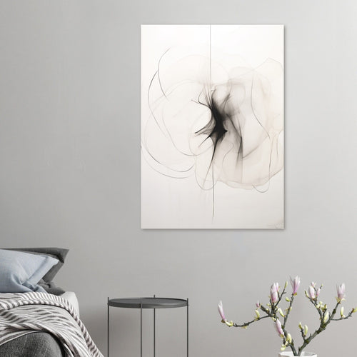 Artfulprints  Abstract - Chique brush 10   poster 50x70 cm