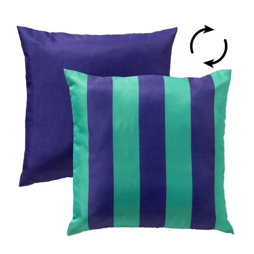 KUSSENSET - 3-delig - Rocket - 45x45 cm, 30x50 cm - inclusief binnenkussens - groen, blauw