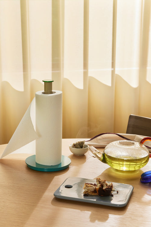 Hübsch keramische borden Amare - steenpoeder - 16x12xh2cm, 20x15xh2cm - vtwonen shop