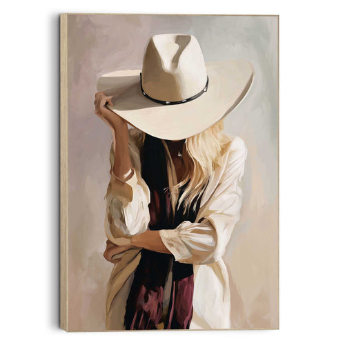 Reinders schilderij Western vrouw - 60x90cm