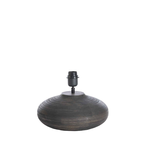 Light & Living lampvoet Khomai - bruin - Ø30cm