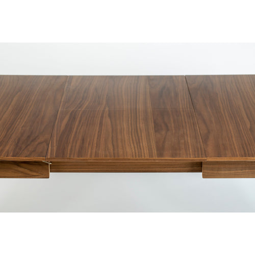 Zuiver Glimps Uitschuifbare Eettafel  120/162x80 cm Hout Walnoot - Bruin - vtwonen shop