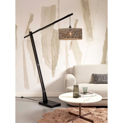 GOOD&MOJO vloerlamp Java - bruin - Ø50cm - vtwonen shop