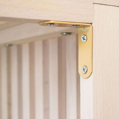 HOME DELUX Houten bank LORA Natuur - 50 cm - vtwonen shop