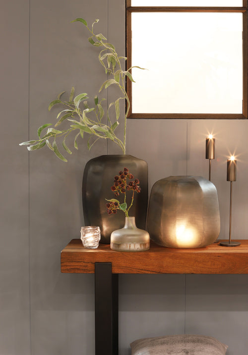 Light & Living - Vaas PACENGO - Ø33x32cm - Grijs - vtwonen shop